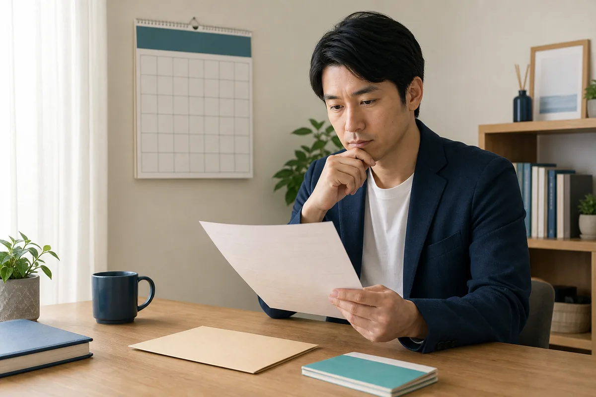 再就職手当の申請書類と振込時期を確認する人